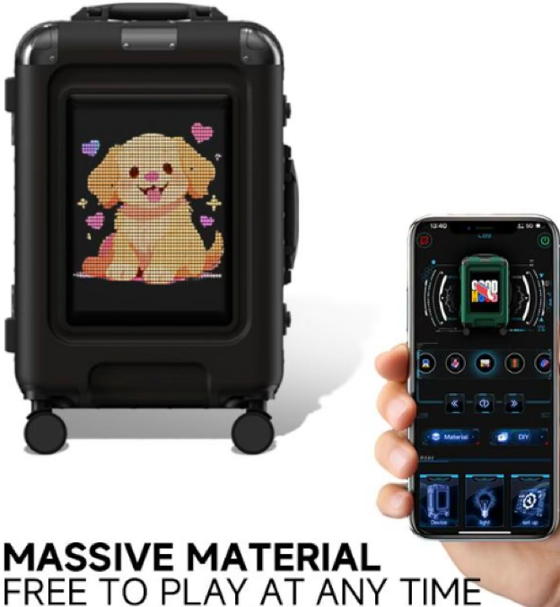LED Display Luggage 1