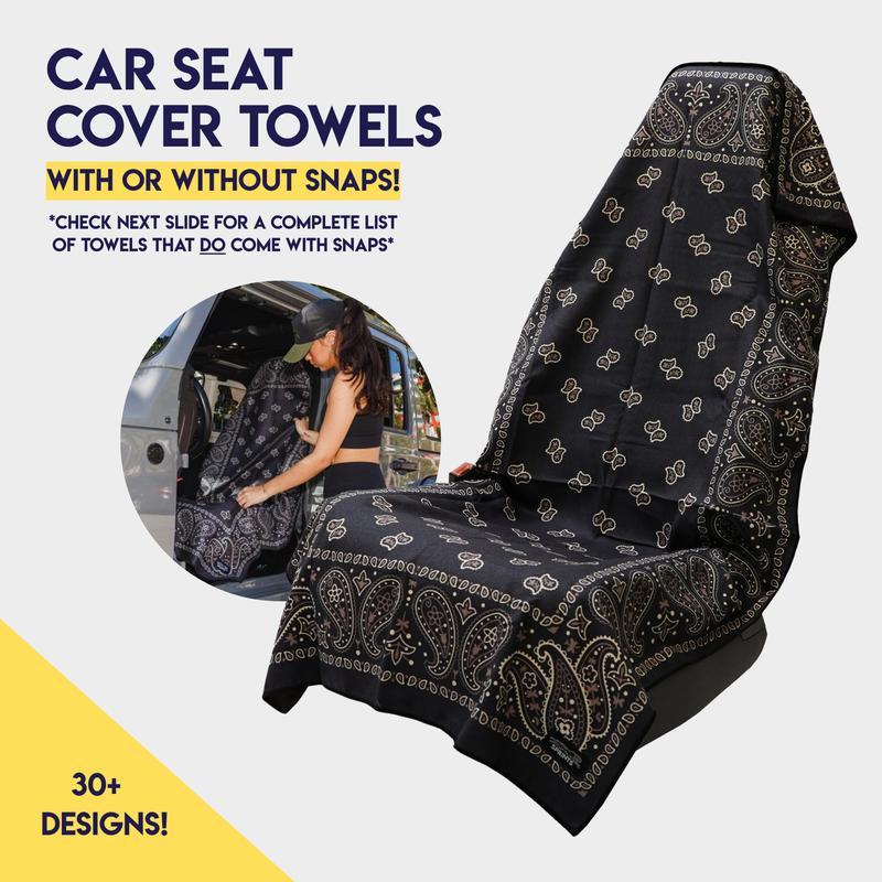 Car Seat Cover Towel, Universal Car Seat Cover, Fits All Cars, Trucks and SUVs,