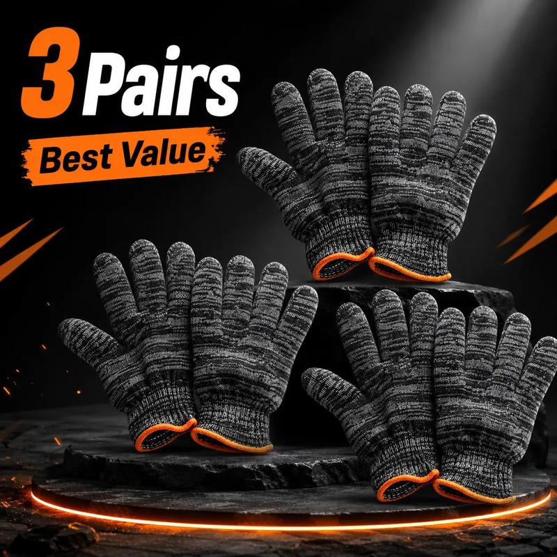 Neutral Style Gardening Gloves, High-Grip Elastic Fabric, Multi-Function Work Gloves