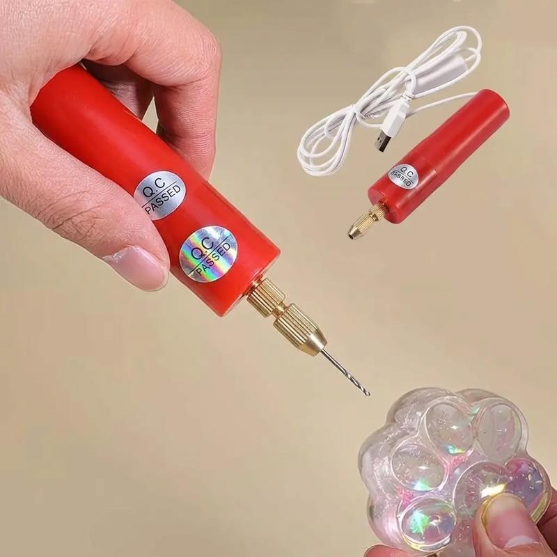 Micro Type Handheld Drill Bit, Crystal Resin Jewelry Mini Style