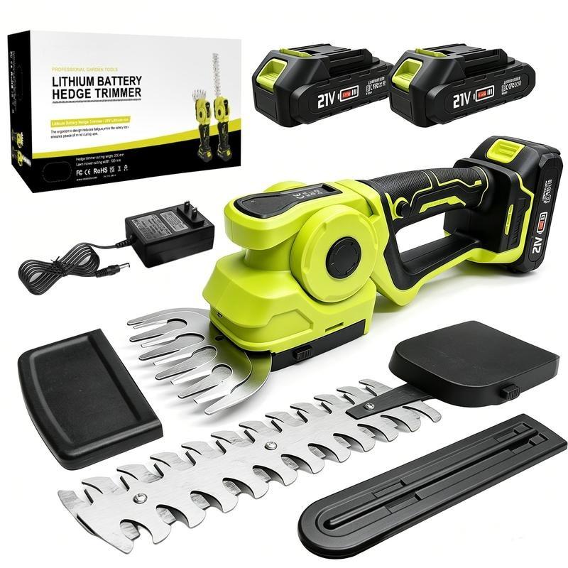 No2Fold1Grass Shears Shrub Trimming Device, Handheld Electric Hedge Machine