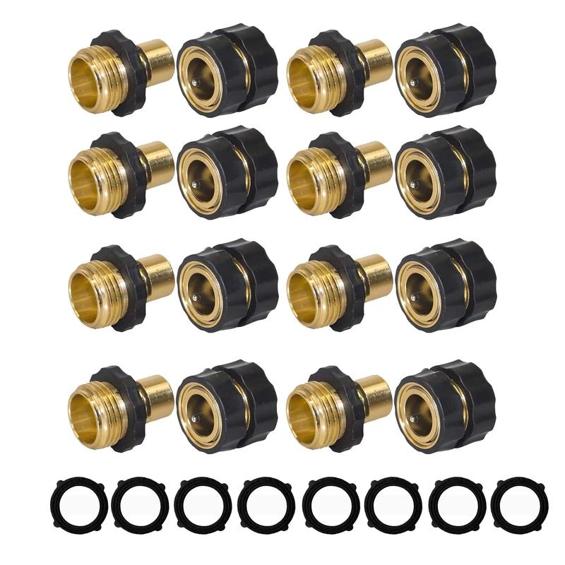 Durable Garden Water Hose Quick Connector Set