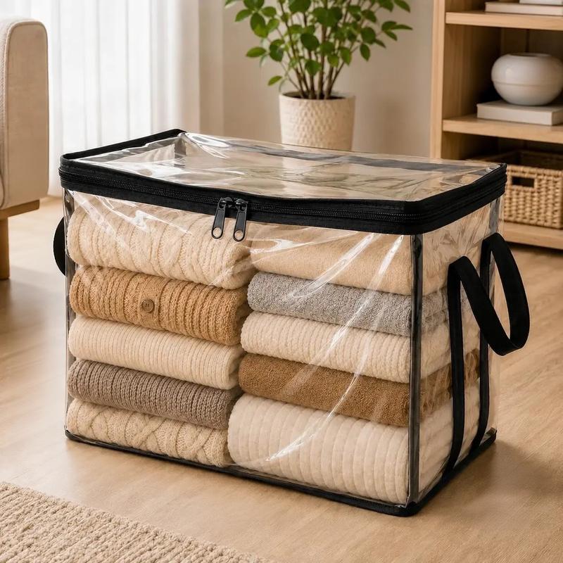 Large Clear Thick Plastic Storage Box
