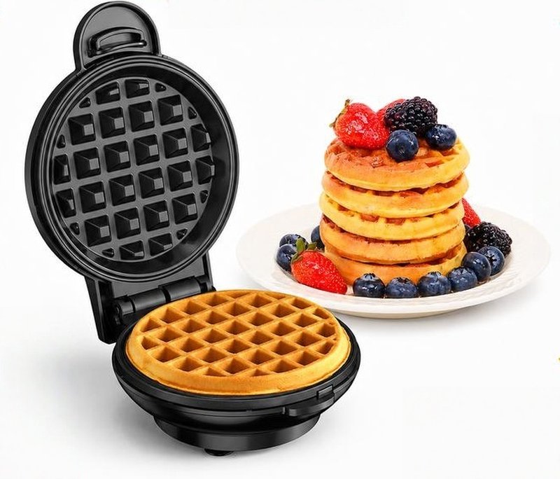 Mini Waffle Machine Non-Stick Waffle