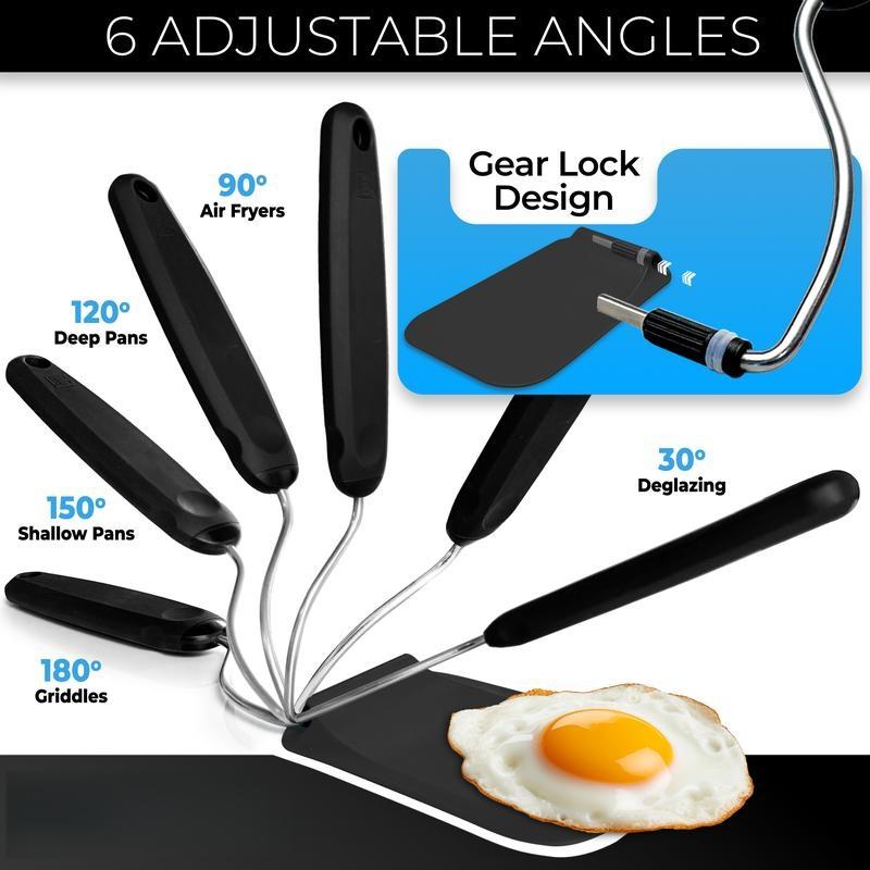 Spatula with Adjustable Angles Kitchen Gadget