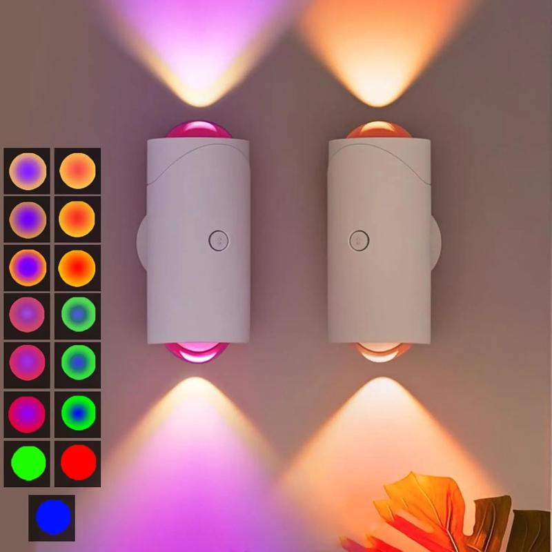 USB Rechargeable Smart LEDSensing Light, RGBDimming