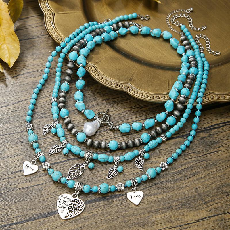 Turquesa Étnica BohemiaCollar
