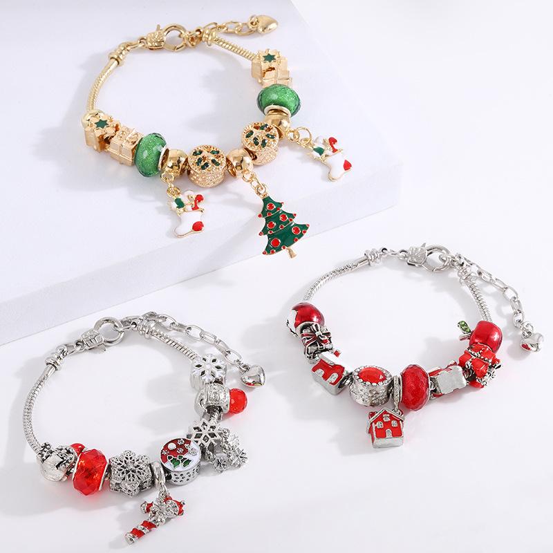 Regalo de NavidadCristalCon CuentasPulsera2