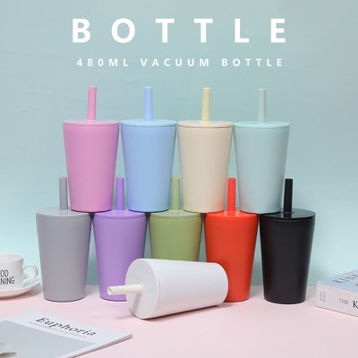 Everyday Tumbler Double-Wall Vacuum Insulated Flexible Straw
