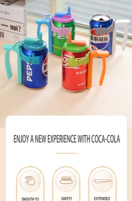 Soda Can Lids BPA-Free Reusable Can Covers One-Click