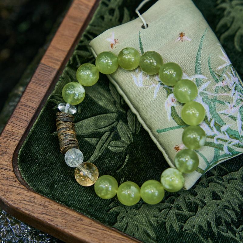 NaturalTapaCristalPulsera de Cuentas