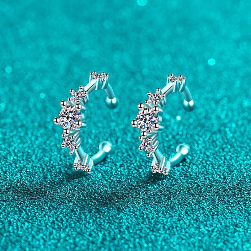 S925Plata de LeyVersátilMinimalistaEstilo de DiseñadorPendientes de Botón