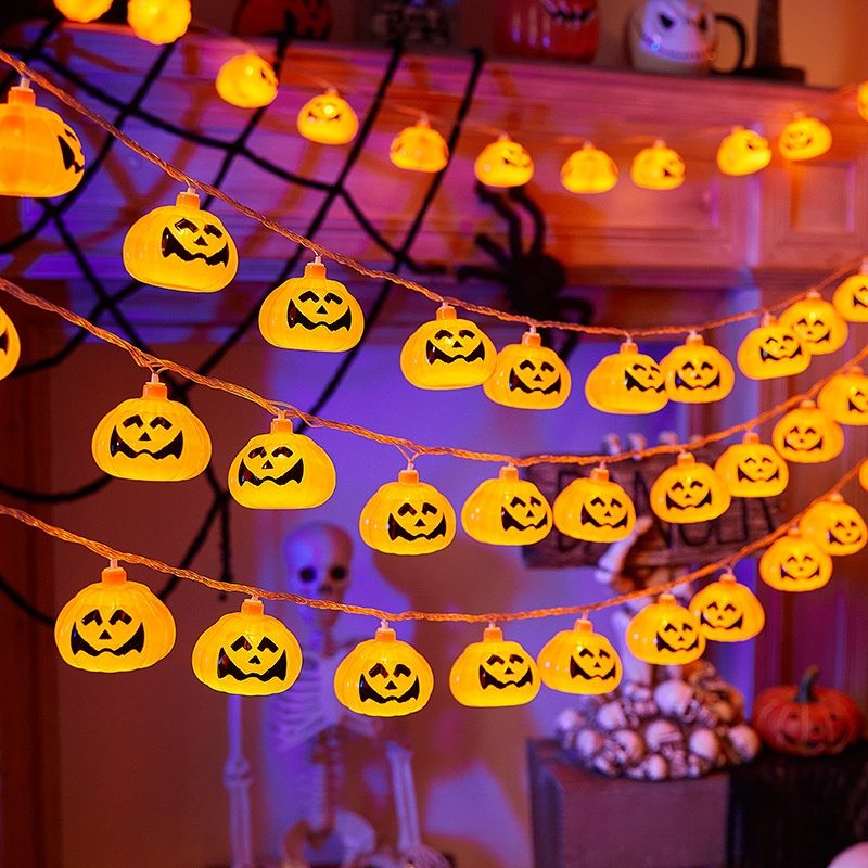 Halloween LED Pumpkin String Lights B